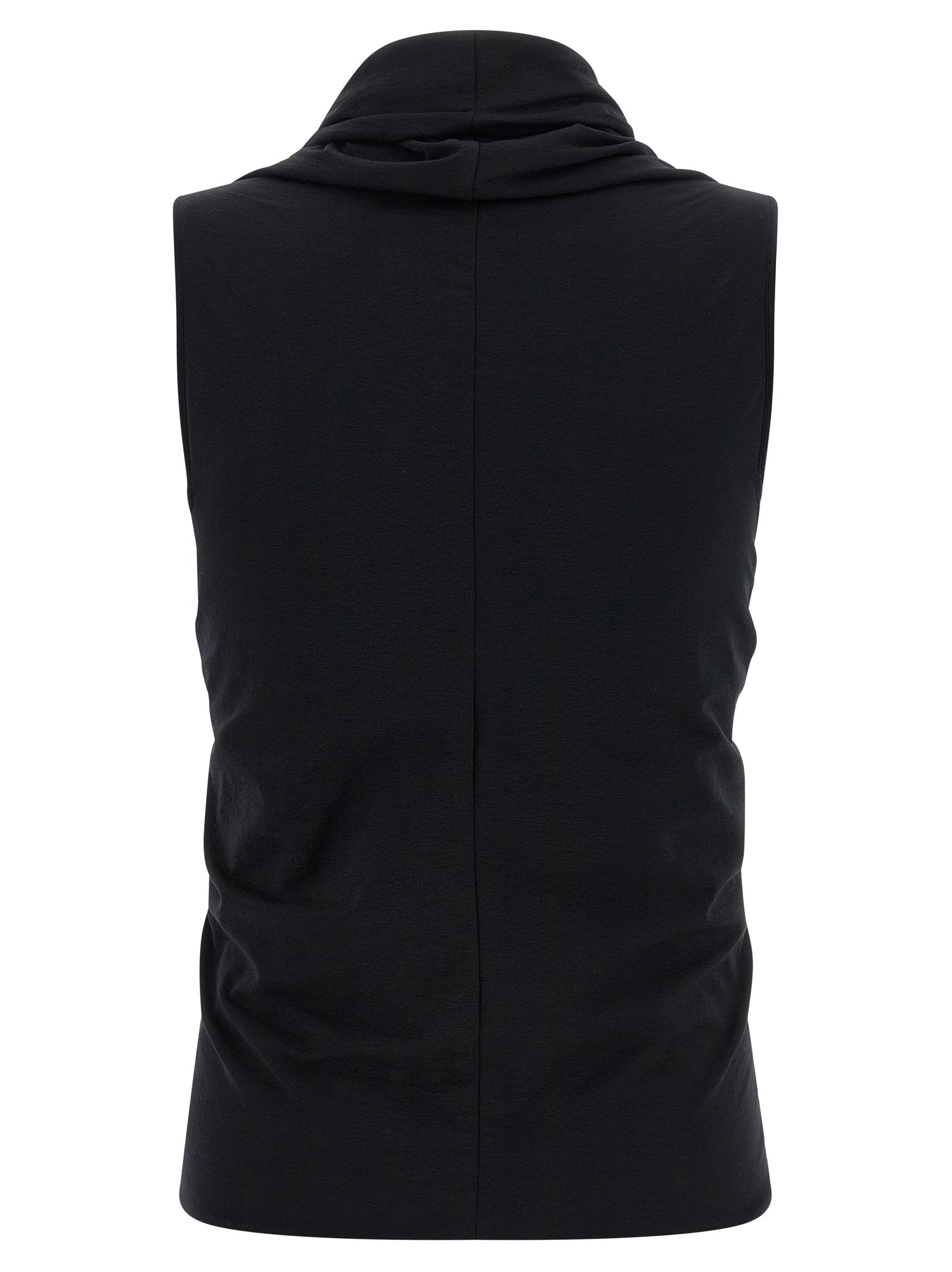 Tank Top by Rick Owens for women in stretch cotton & nylon black features an bespeak silhouette, showcasing an bespeak and bespeak for a truly sophisticated look.