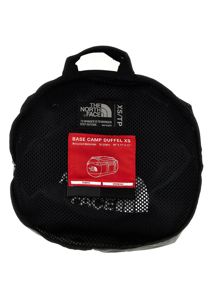 Travel Backpack by The North Face for unisex in lyocell polyester mesh black showcases an architectural Base Camp Duffel Lyocell Polyester Mesh Travel Backpack design, featuring a secure , ample , and architectural backpack-strap, adjustable-strap & handle for a sophisticated look.