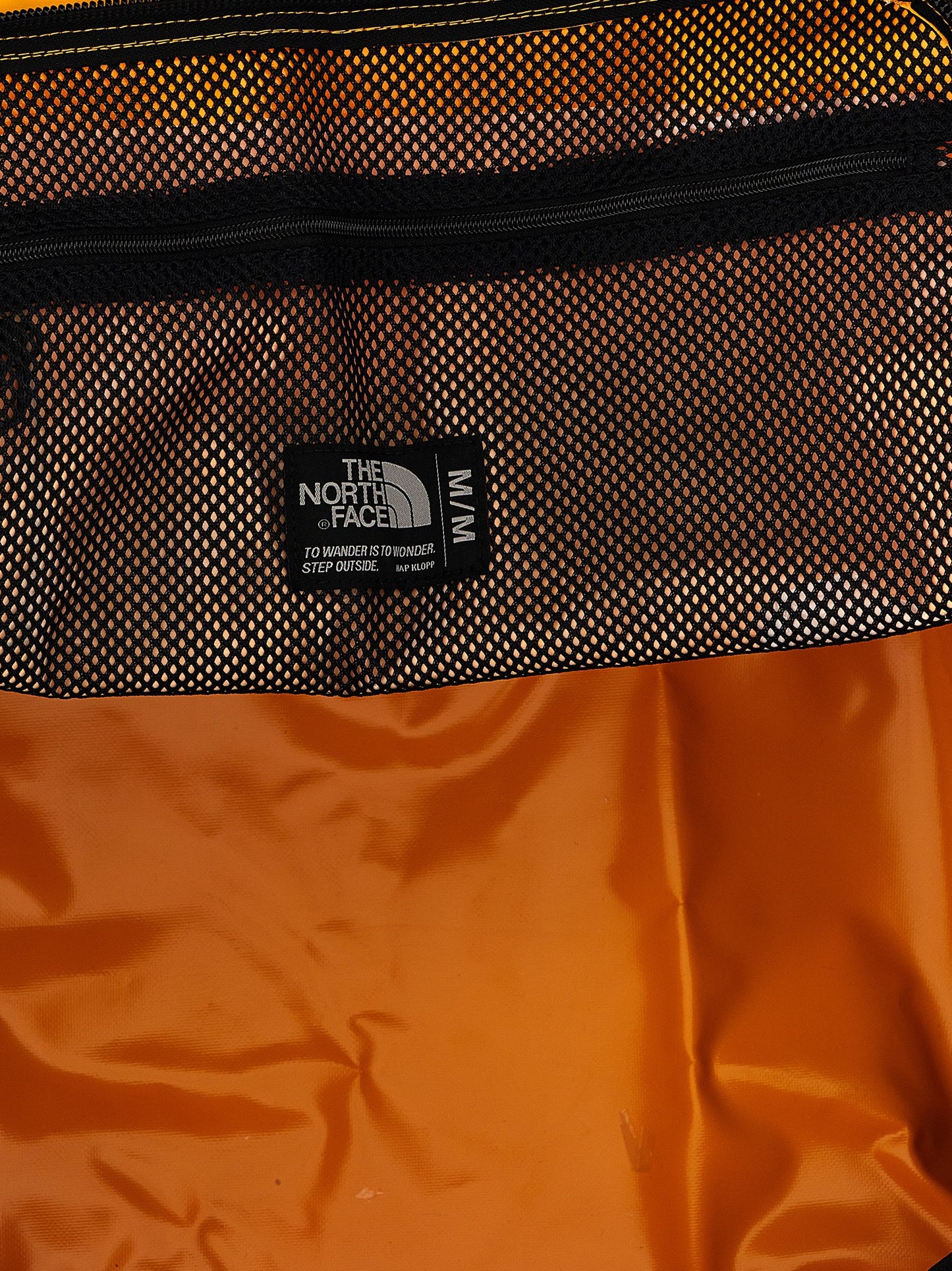 Backpack by The North Face for unisex in polyester & mesh bicolour & yellow features a refined silhouette, showcasing the Polyester & Mesh Backpack design with a secure , ample , and versatile backpack-strap, adjustable-strap & handle.