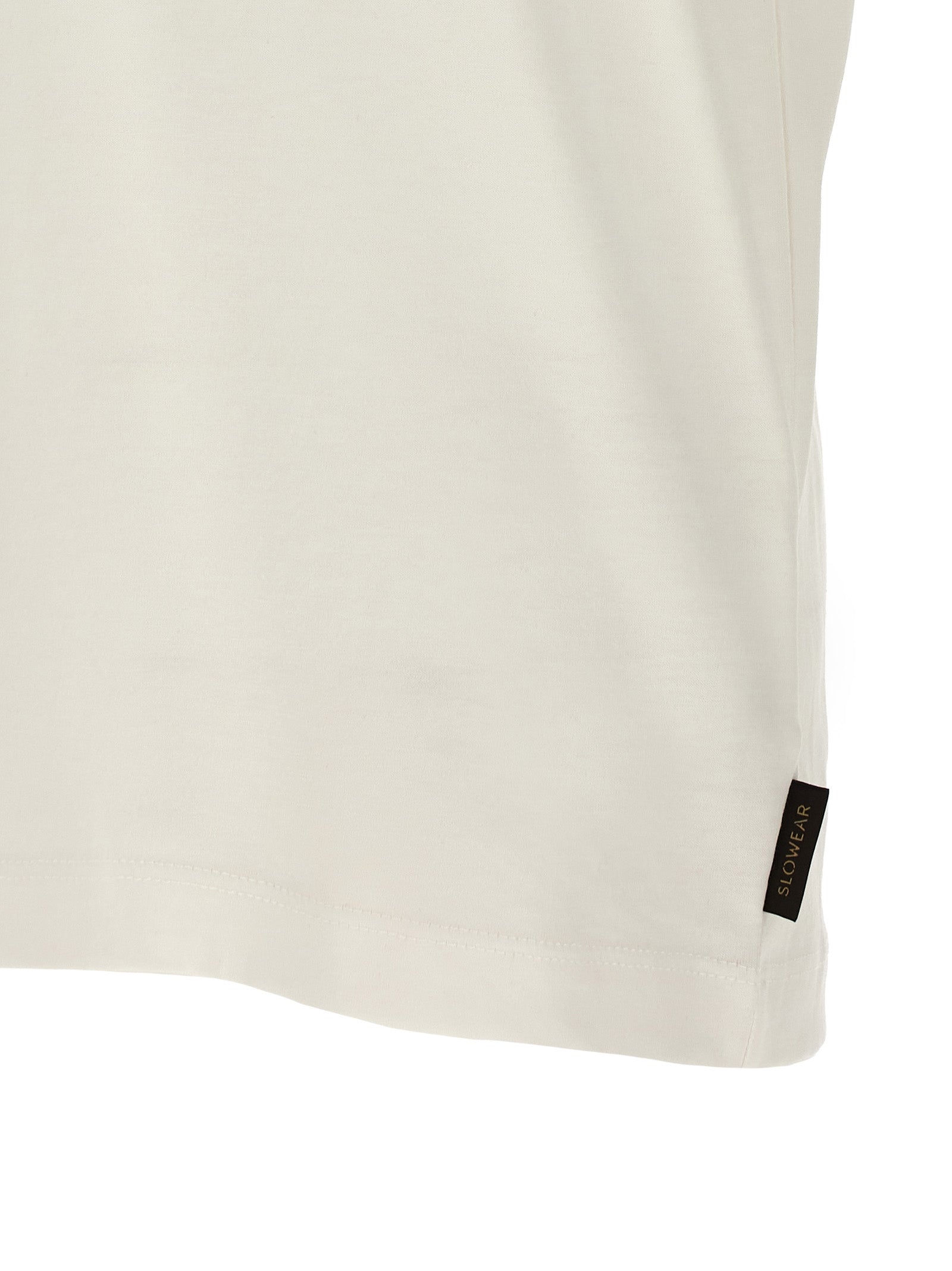 Polo Shirt by ZANONE for men in cotton & silk white showcases a sharp silhouette, detailed with a refined and sharp for a sophisticated finish.
