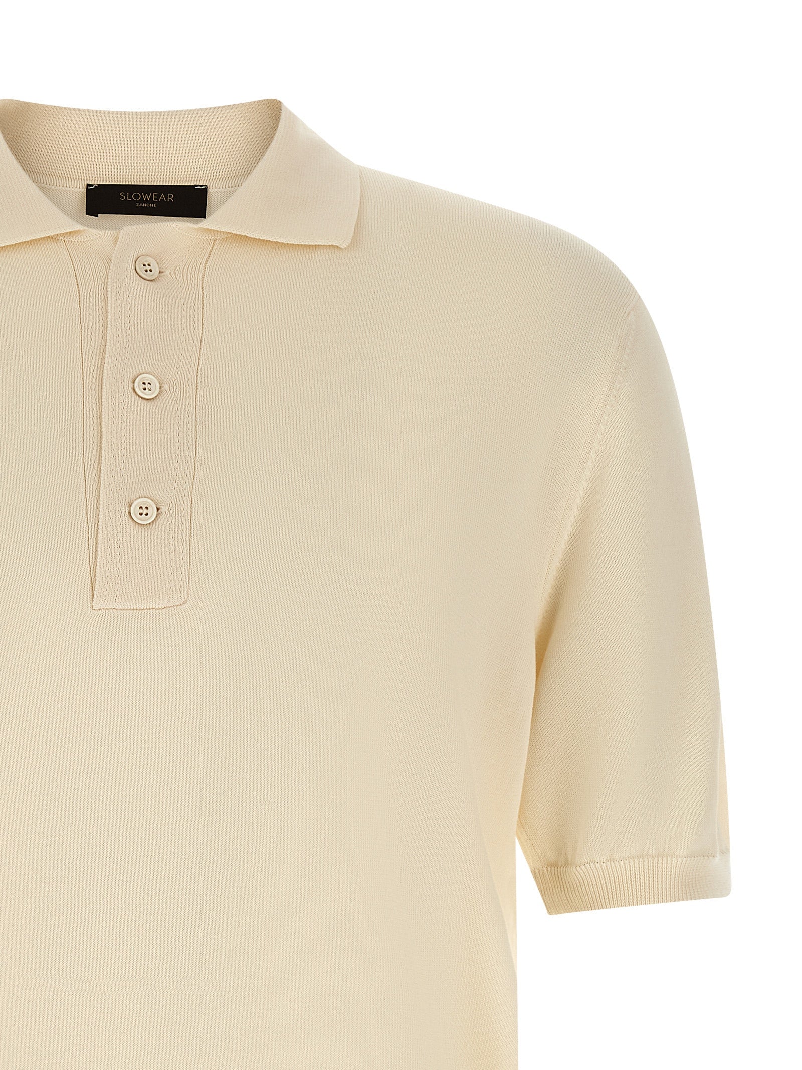 This Polo Shirt by ZANONE for men in cotton beige presents a flawless silhouette, showcasing flawless detailing and a refined for a truly flawless aesthetic.