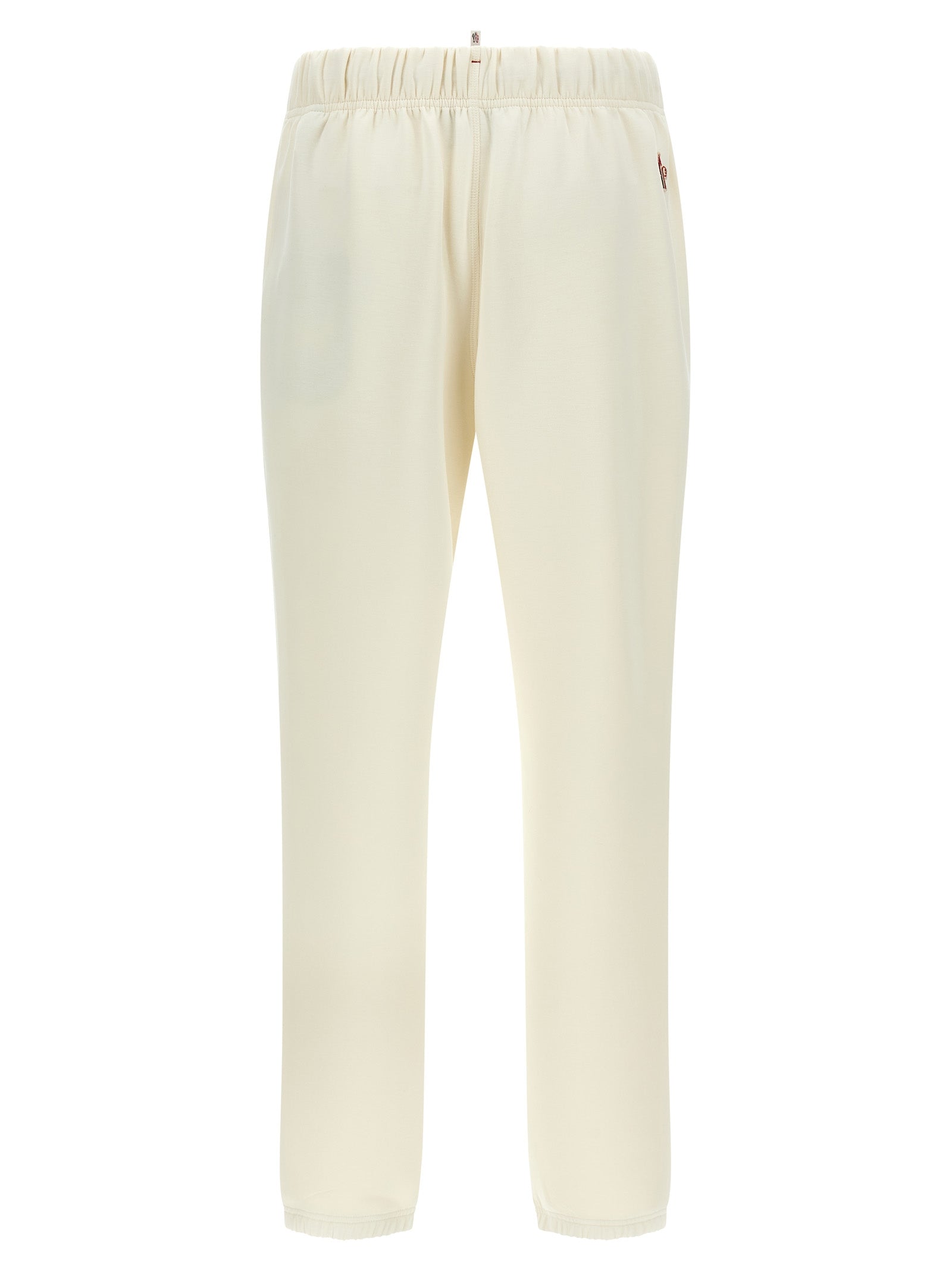 Joggers by Moncler Grenoble for women in stretch viscose polyester white & print presents a refined pantology silhouette, artfully defined by a refined pantology , long, and a sophisticated .