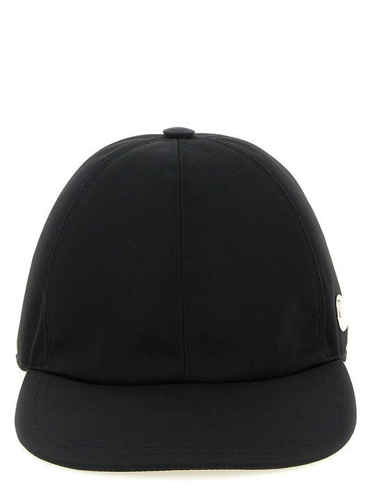 Baseball Cap by Stella McCartney for women in nylon & cotton black presents a distinguished silhouette from the Nylon & Cotton Baseball Cap collection, showcasing a distinguished finish with refined distinguished details.