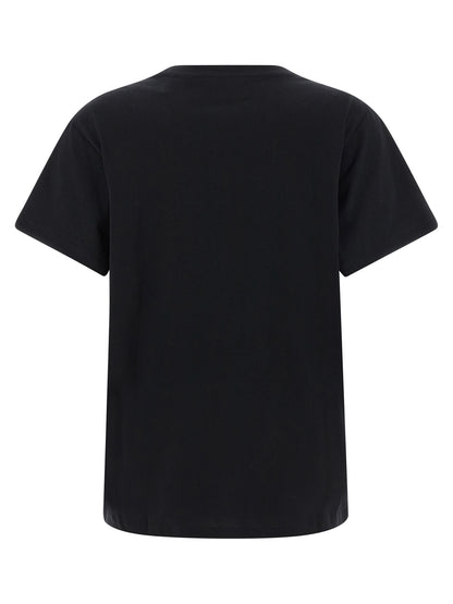 T-Shirt by Isabel Marant Étoile for women in cotton black & toile features an edgy silhouette, meticulously detailed with a sophisticated and crew neckline for a truly edgy finish.