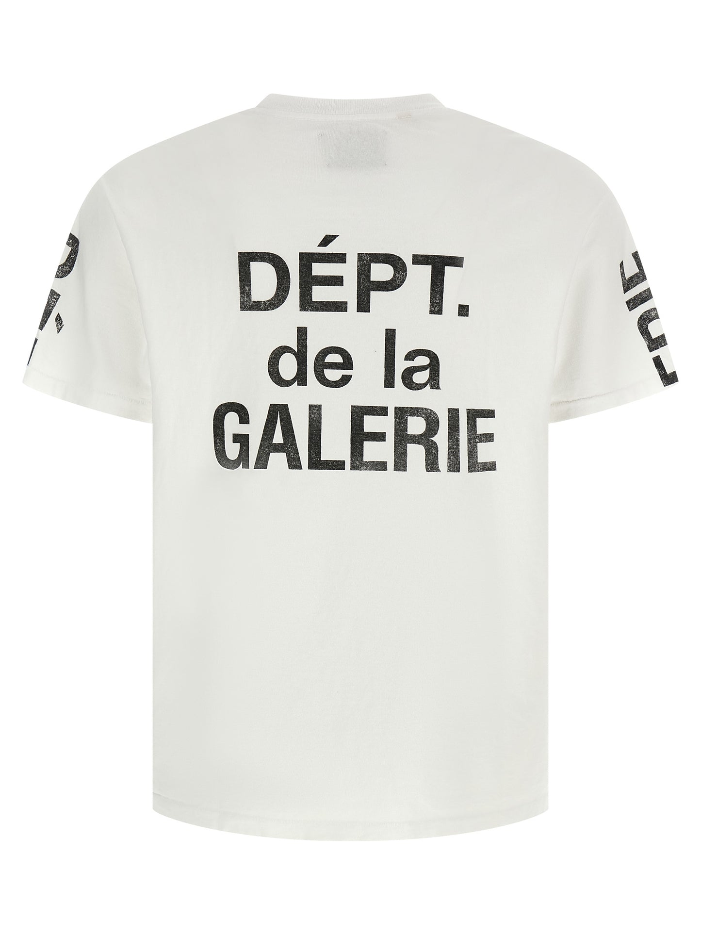 T-Shirt by GALLERY DEPT. for men in cotton white & print features an on trend silhouette, perfectly showcasing a on trend and crew neckline for an elevated aesthetic.