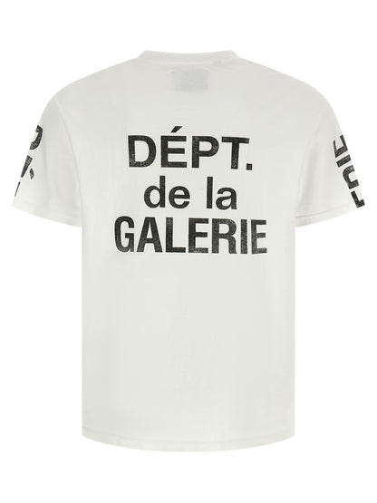 T-Shirt by GALLERY DEPT. for men in cotton white & print features an on trend silhouette, perfectly showcasing a on trend and crew neckline for an elevated aesthetic.