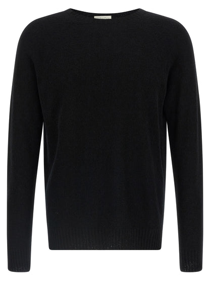 Cardigan by MA'RY'YA for men in polyamide modacrylic & cotton black features an impeccable silhouette, showcasing a sophisticated boat neckline and detail for a truly impeccable finish.