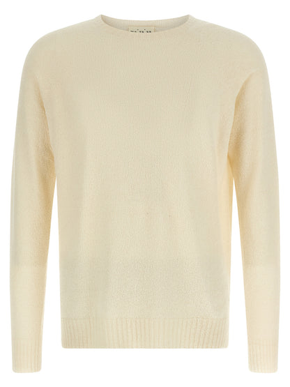 Cardigan by MA'RY'YA for men in polyamide modacrylic & cotton beige features a dramatic silhouette, showcasing a sophisticated boat neckline and dramatic detail for a timeless, premium look.