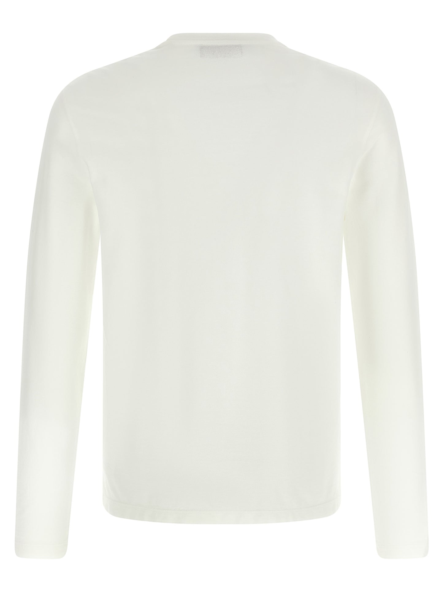 T-Shirt by ZANONE for men in cotton white showcases a unassuming silhouette, artfully detailed with a refined crew neckline and unassuming for a sophisticated, contemporary look.
