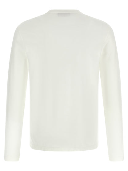 T-Shirt by ZANONE for men in cotton white showcases a unassuming silhouette, artfully detailed with a refined crew neckline and unassuming for a sophisticated, contemporary look.
