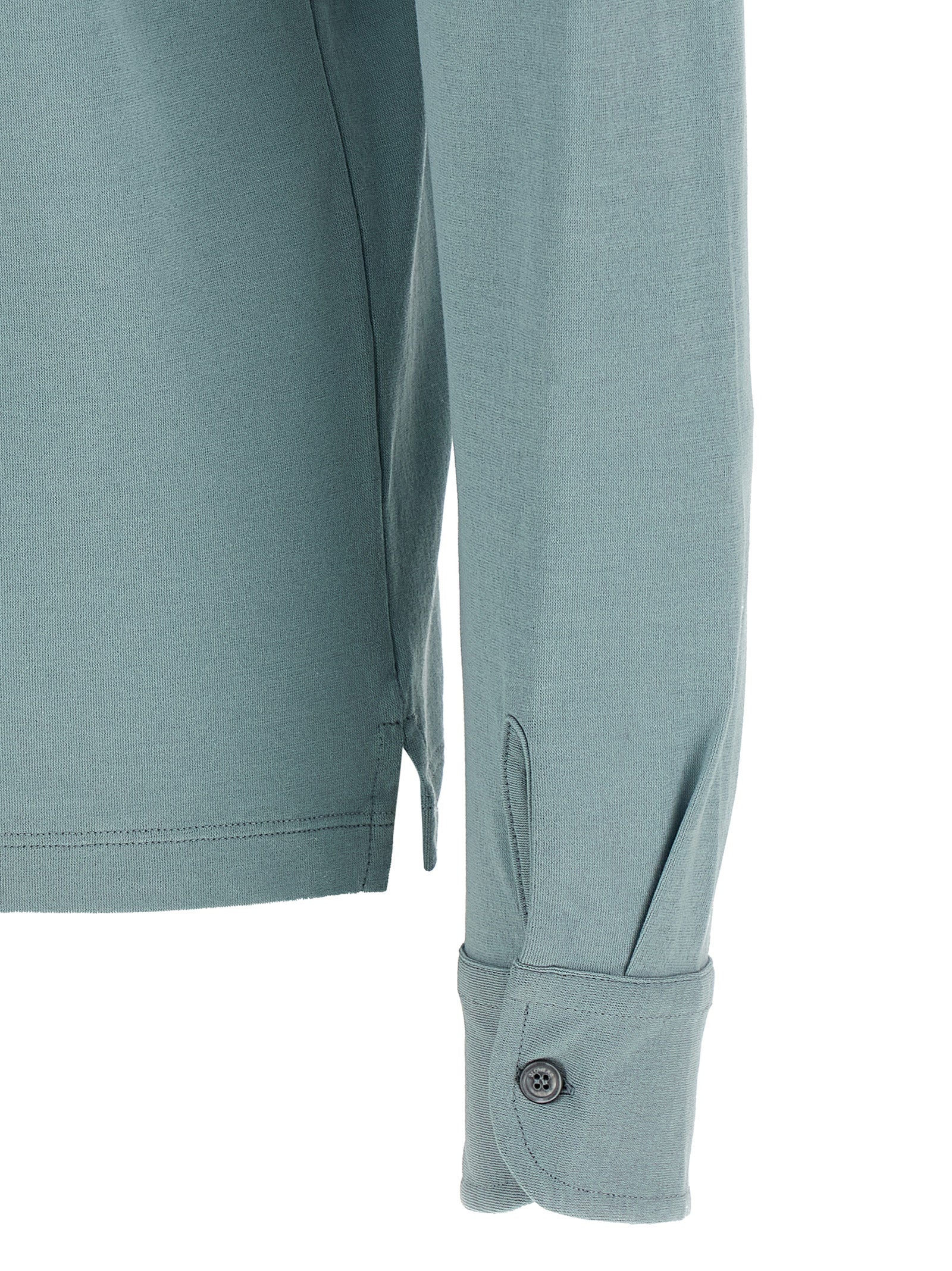 This Polo Shirt by ZANONE for men in cotton light-blue presents a flawless silhouette, showcasing flawless detailing and a refined for a truly flawless aesthetic.