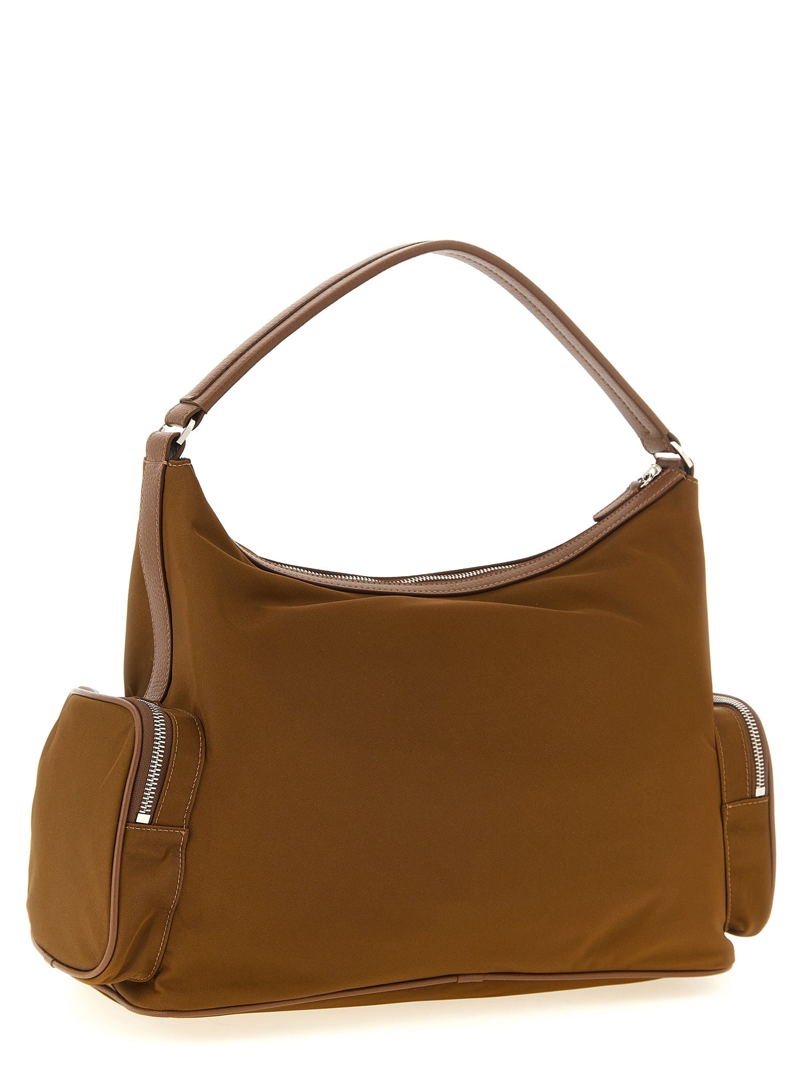 Shoulder Bag by Stella McCartney for women in polyamide leather brown features a effortless sophistication silhouette, secured by a with ample and versatile shoulder-strap for a effortless sophistication finish.