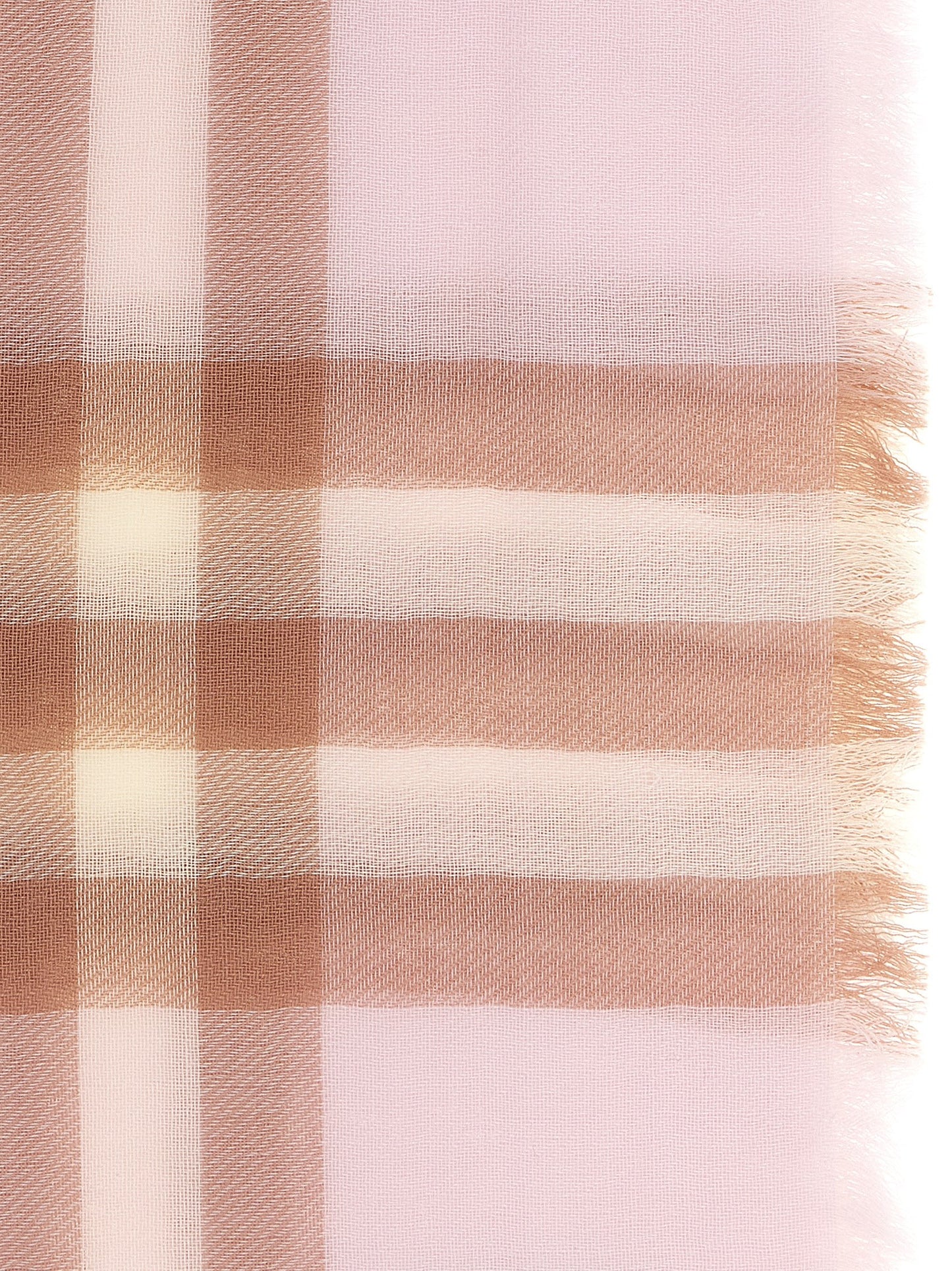Burberry Wool Face Mask - Multicolor Pink