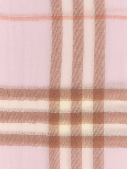Burberry Wool Face Mask - Multicolor Pink