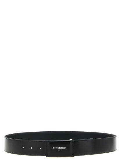 Belt by Givenchy for men in calfskin leather black presents a artisanal silhouette from the Antigona Essence Calfskin Leather Belt collection, showcasing an artisanal design and refined craftsmanship for a artisanal look.