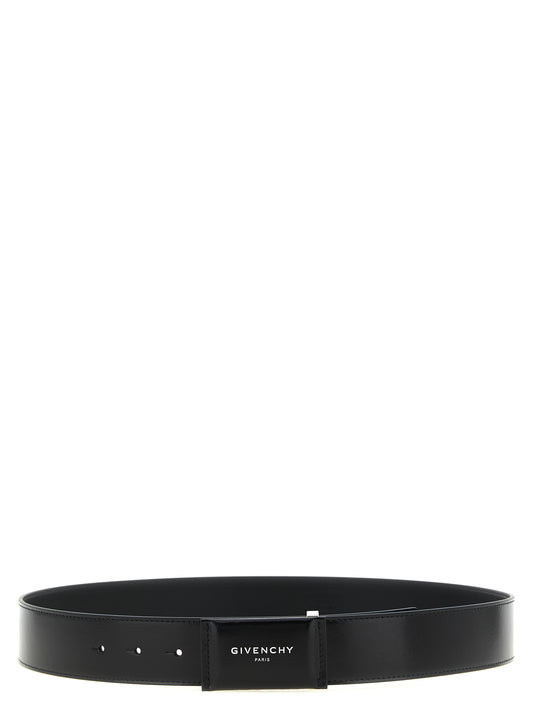 Belt by Givenchy for men in calfskin leather black presents a artisanal silhouette from the Antigona Essence Calfskin Leather Belt collection, showcasing an artisanal design and refined craftsmanship for a artisanal look.