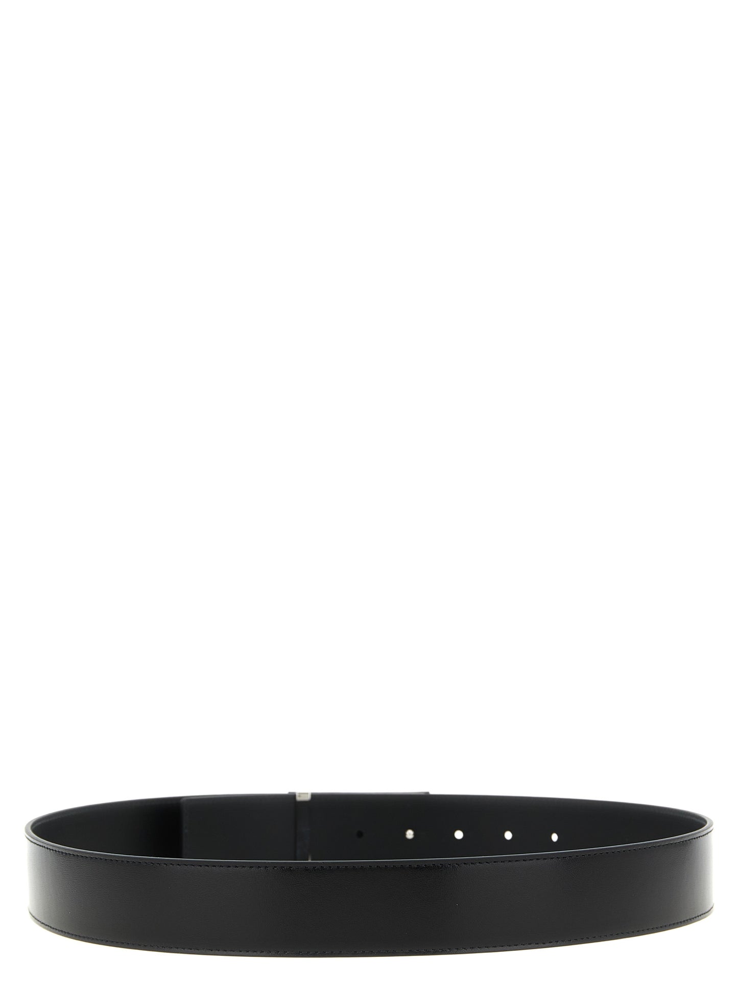 Belt by Givenchy for men in calfskin leather black features an distinguished design, perfectly showcasing the sophisticated craftsmanship of this distinguished Antigona Essence Calfskin Leather Belt.