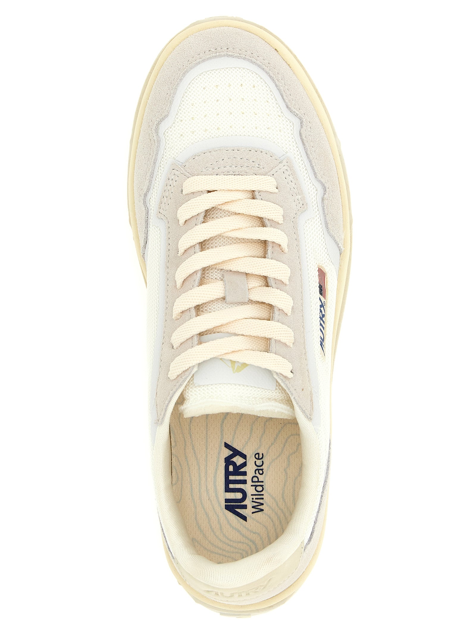 Sneakers by Autry for men in cotton terry suede leather & tu gray features an fashionable silhouette, showcasing the premium Cordura Men's Low Top Cotton Terry Suede Leather & TU Sneakers in a fashionable low-top style that offers a fashionable finish for refined style.