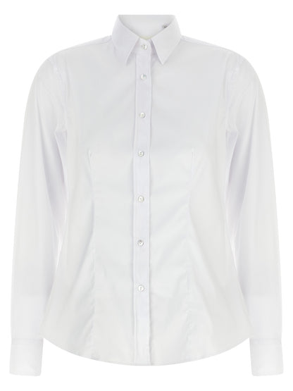 XACUS White Cotton Blouse