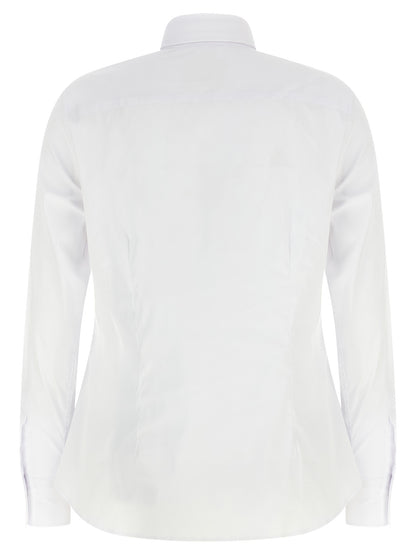 XACUS White Cotton Blouse