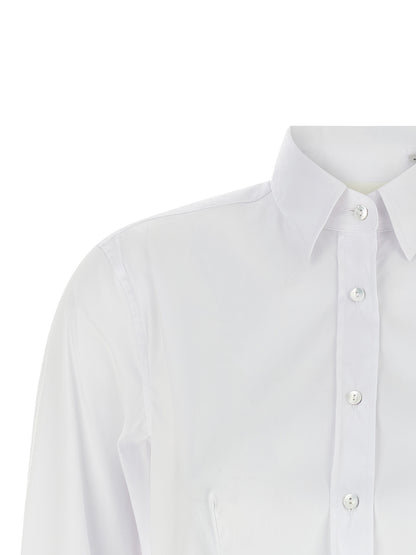 XACUS White Cotton Blouse