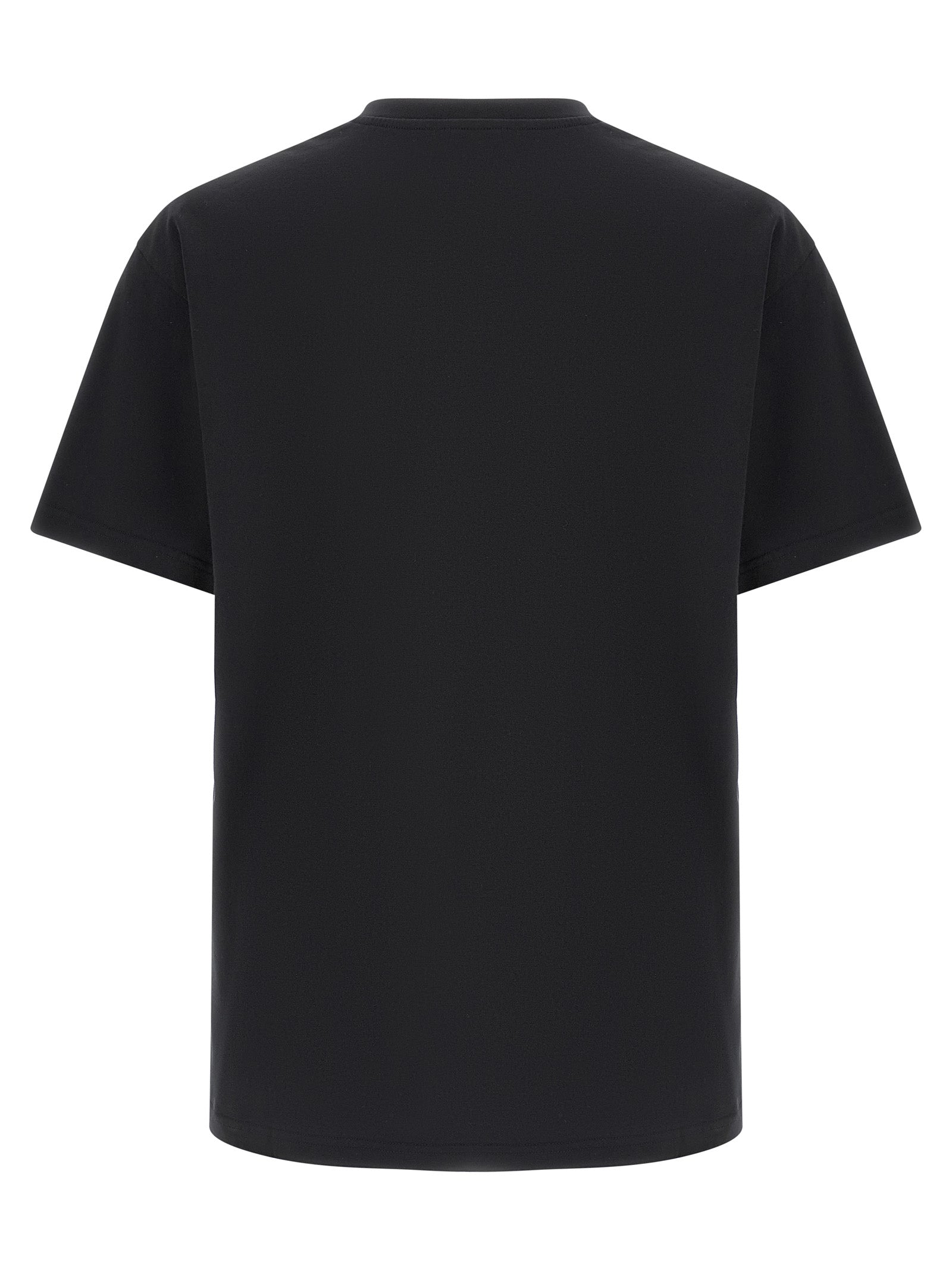T-Shirt by Givenchy for men in cotton black showcases a chic silhouette, artfully detailed with a chic crew neckline and for a chic finish.