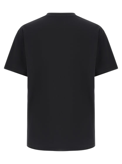 T-Shirt by Givenchy for men in cotton black showcases a chic silhouette, artfully detailed with a chic crew neckline and for a chic finish.