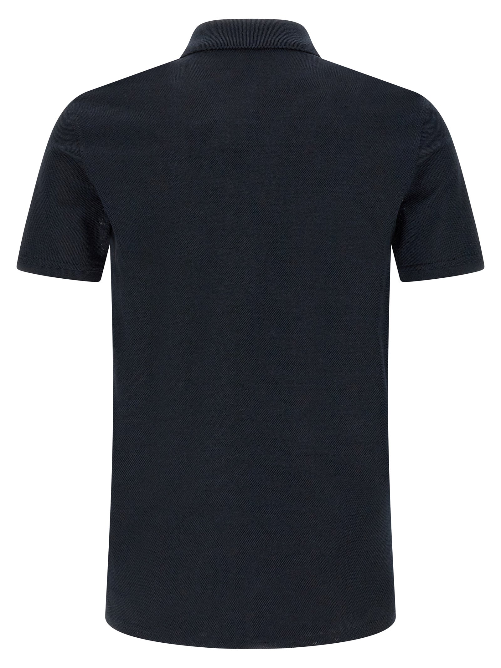 Polo Shirt by Givenchy for men in cotton blue presents a sleek silhouette, featuring a refined and for a sleek finish.