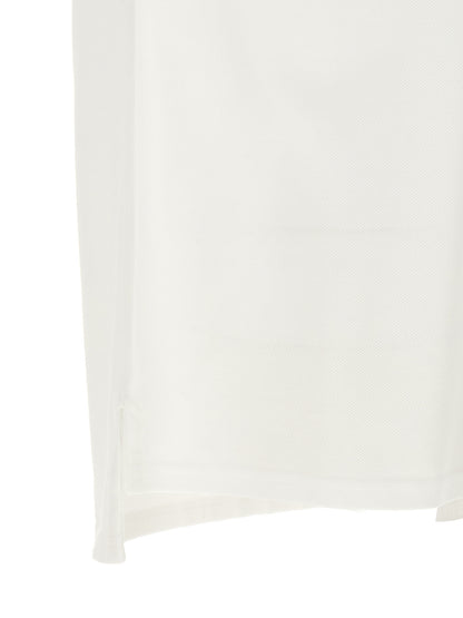 Polo Shirt by Givenchy for men in cotton white presents a sleek silhouette, featuring a refined and for a sleek finish.