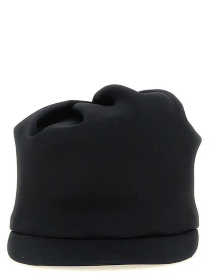 Balenciaga Silk Baseball Cap - Black