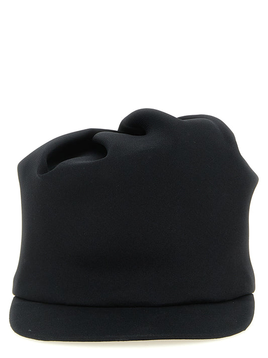 Balenciaga Silk Baseball Cap - Black