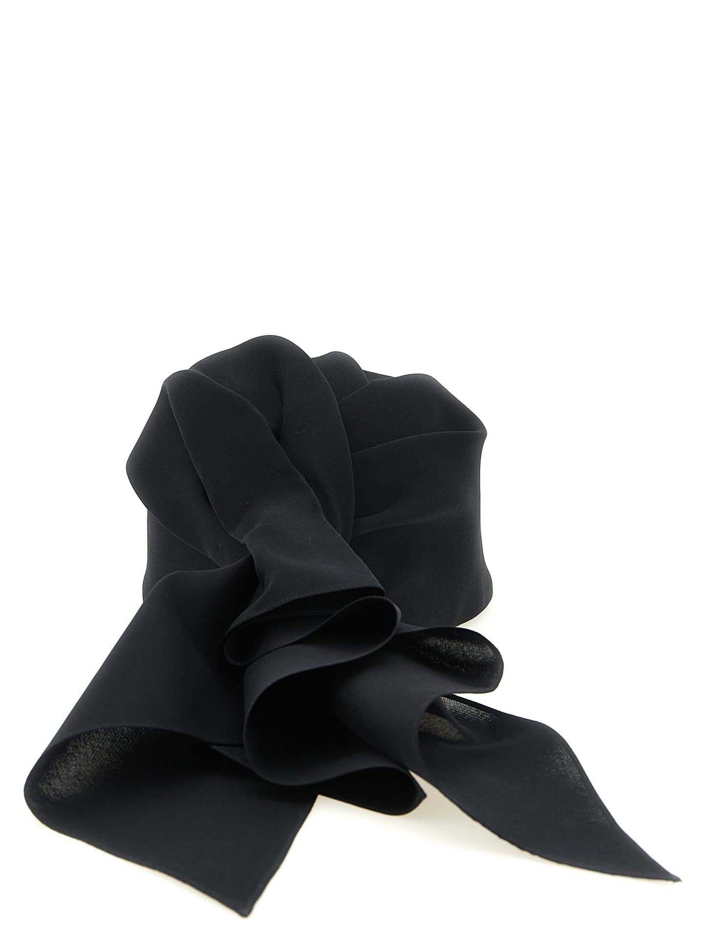 Balenciaga Silk Baseball Cap - Black
