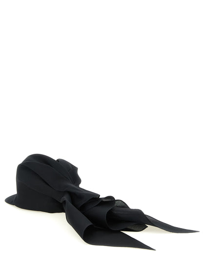 Balenciaga Silk Baseball Cap - Black