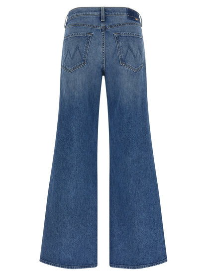 Mother Denim Blue Cotton Jeans Denim