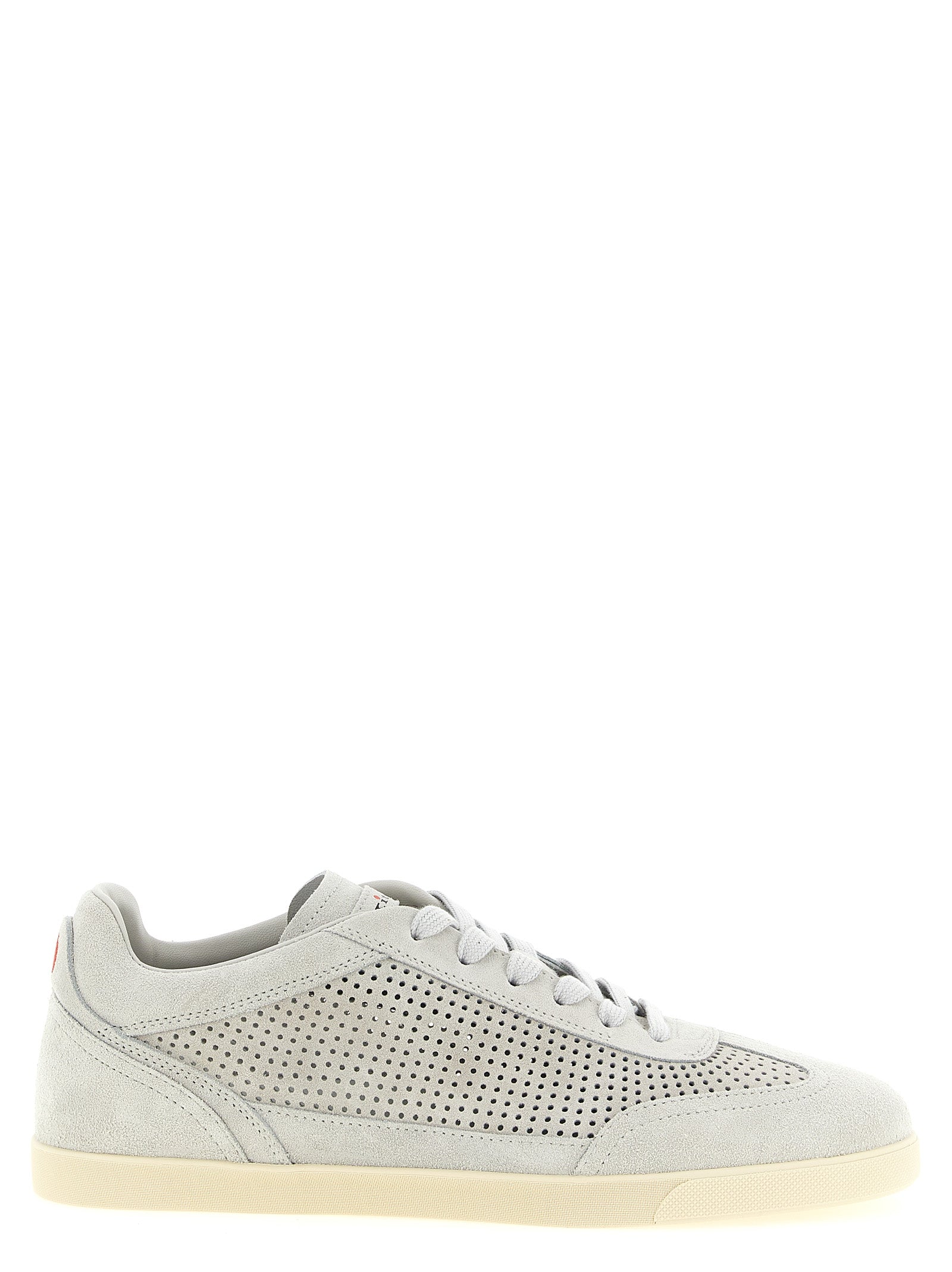 Sneakers by Kiton for men in suede calfskin leather gray features an timeless silhouette from the Men's Low Top Suede Calfskin Leather Sneakers collection, showcasing a signature low-top style with an timeless finish.
