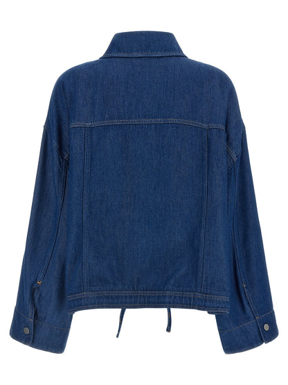 NUDE Blake Women's Denim Trucker Jacket - Blue Nude