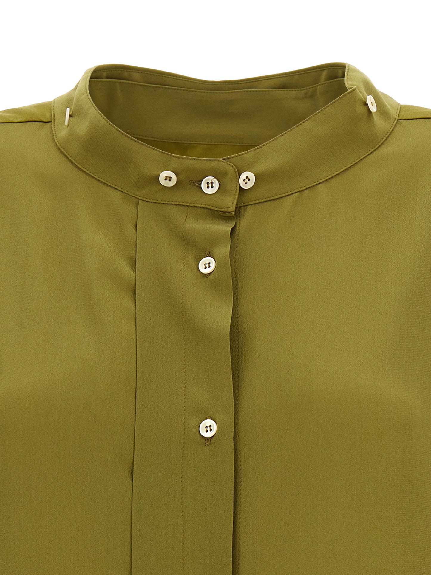Dress by MAISON JEJIA for women in silk bicolour & green showcases a striking silhouette, elegantly detailed with a , refined , and a striking long for a striking finish.