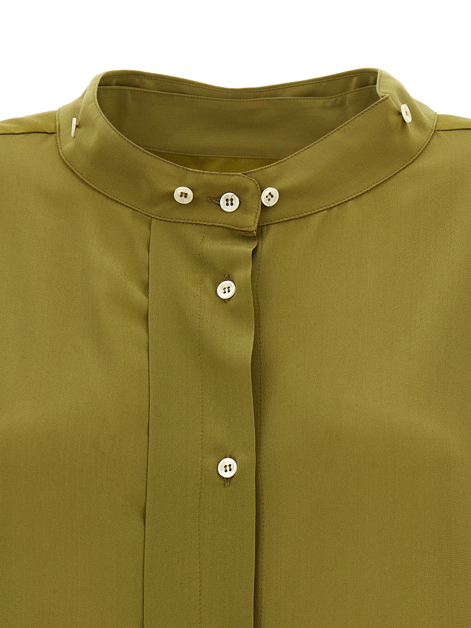 Dress by MAISON JEJIA for women in silk bicolour & green showcases a striking silhouette, elegantly detailed with a , refined , and a striking long for a striking finish.