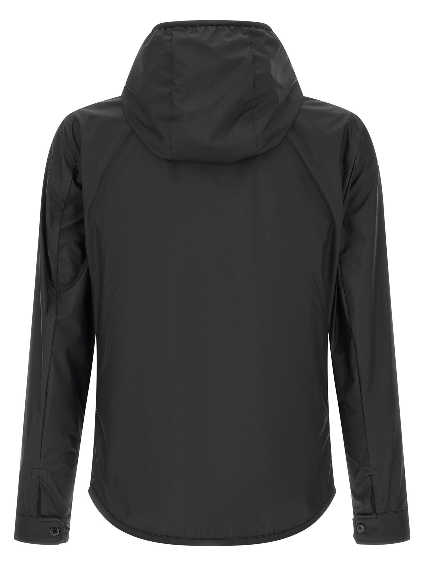Hooded Vest by Moncler for men in polyester felt multicolor features a enviable silhouette, elegantly detailed with a enviable hooded shirt-collar neckline and functional hooded & windproof for a enviable finish.