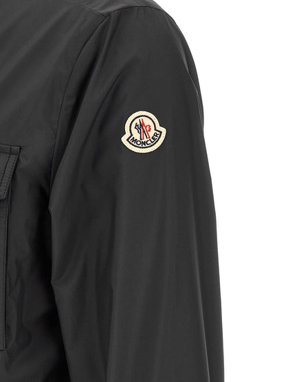 Hooded Vest by Moncler for men in polyester felt multicolor features a stylish silhouette, showcasing distinct hooded & windproof and a refined for a truly stylish finish.