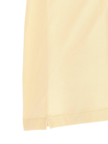 Polo Shirt by Lacoste for men in cotton bicolour, green & yellow features a eye catching silhouette, showcasing a refined and for a eye catching finish.