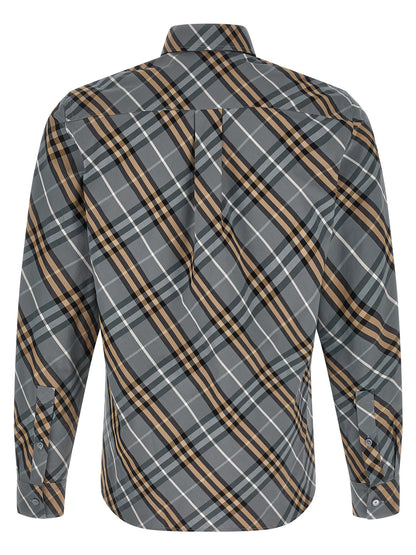 Burberry Men's Cotton Shirt - Multicolor