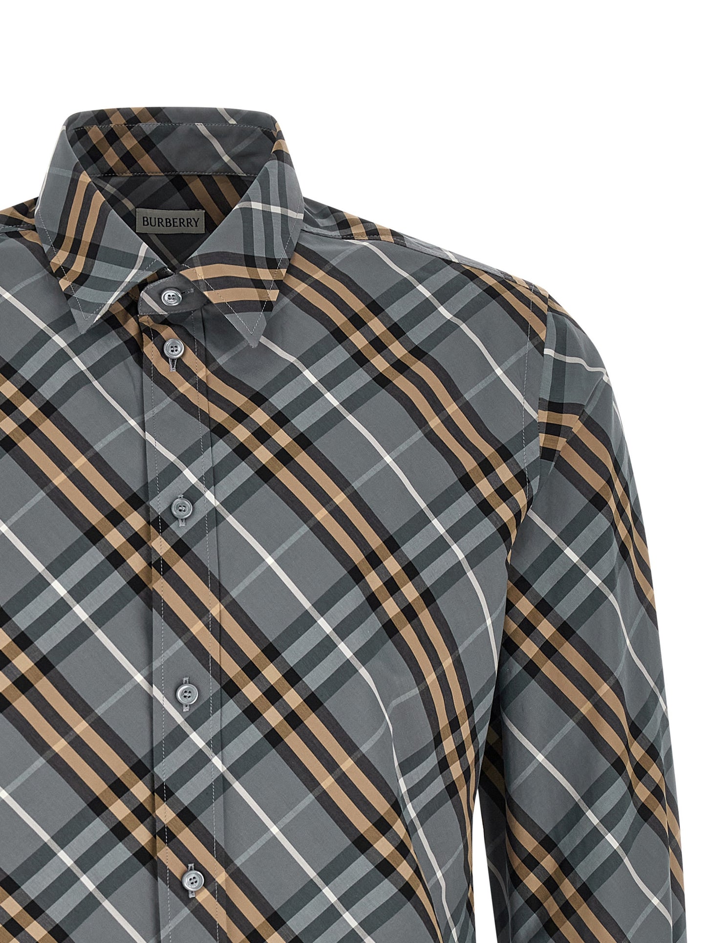 Burberry Men's Cotton Shirt - Multicolor