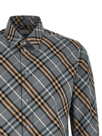 Burberry Men's Cotton Shirt - Multicolor