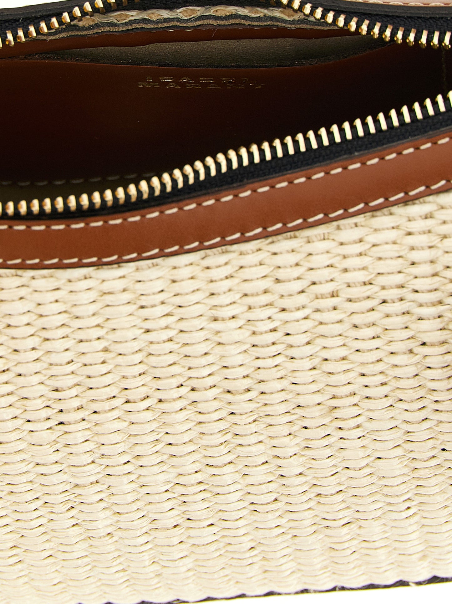 Isabel Marant Oskan Bos Taurus Calf Suede Leather Shoulder Bag - Brown