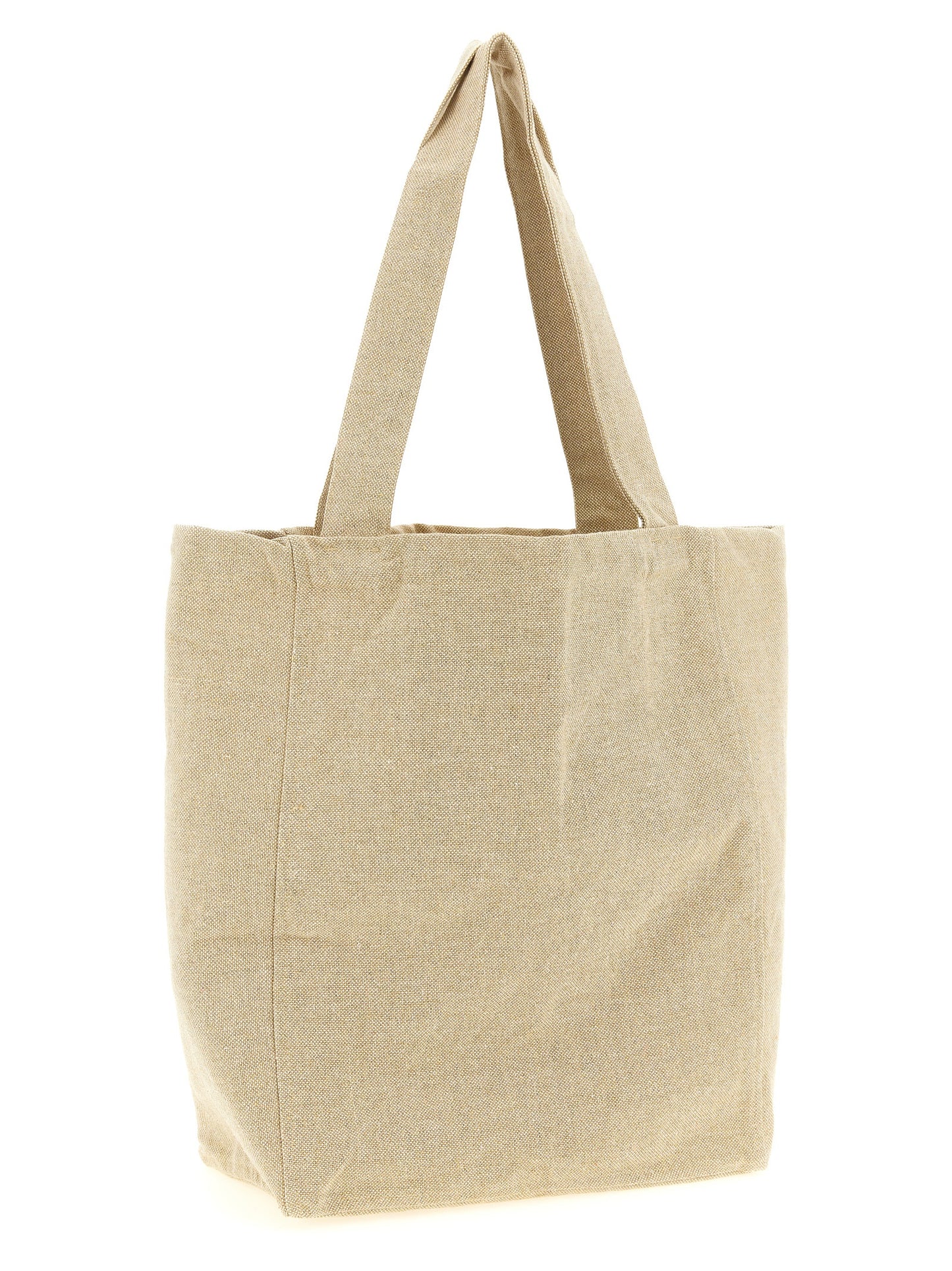 Shopper Tote Bag by PATAGONIA for men in cotton polyester canvas beige & print features a jet-set Market Cotton Polyester Canvas Shopper Tote Bag design, complete with a secure , ample , and versatile handle for a jet-set look.