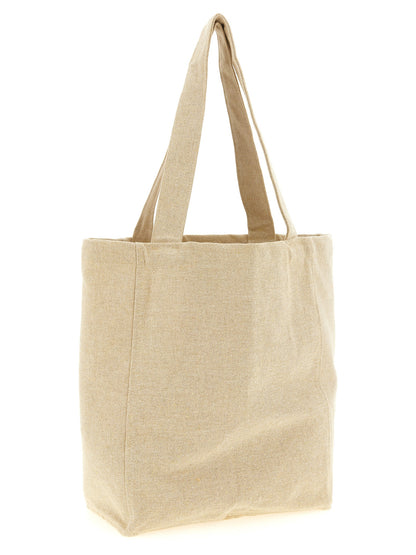 Shopper Tote Bag by PATAGONIA for men in cotton polyester canvas beige & print showcases a statuesque Market Cotton Polyester Canvas Shopper Tote Bag design, featuring a secure , ample , and versatile handle for a statuesque finish.