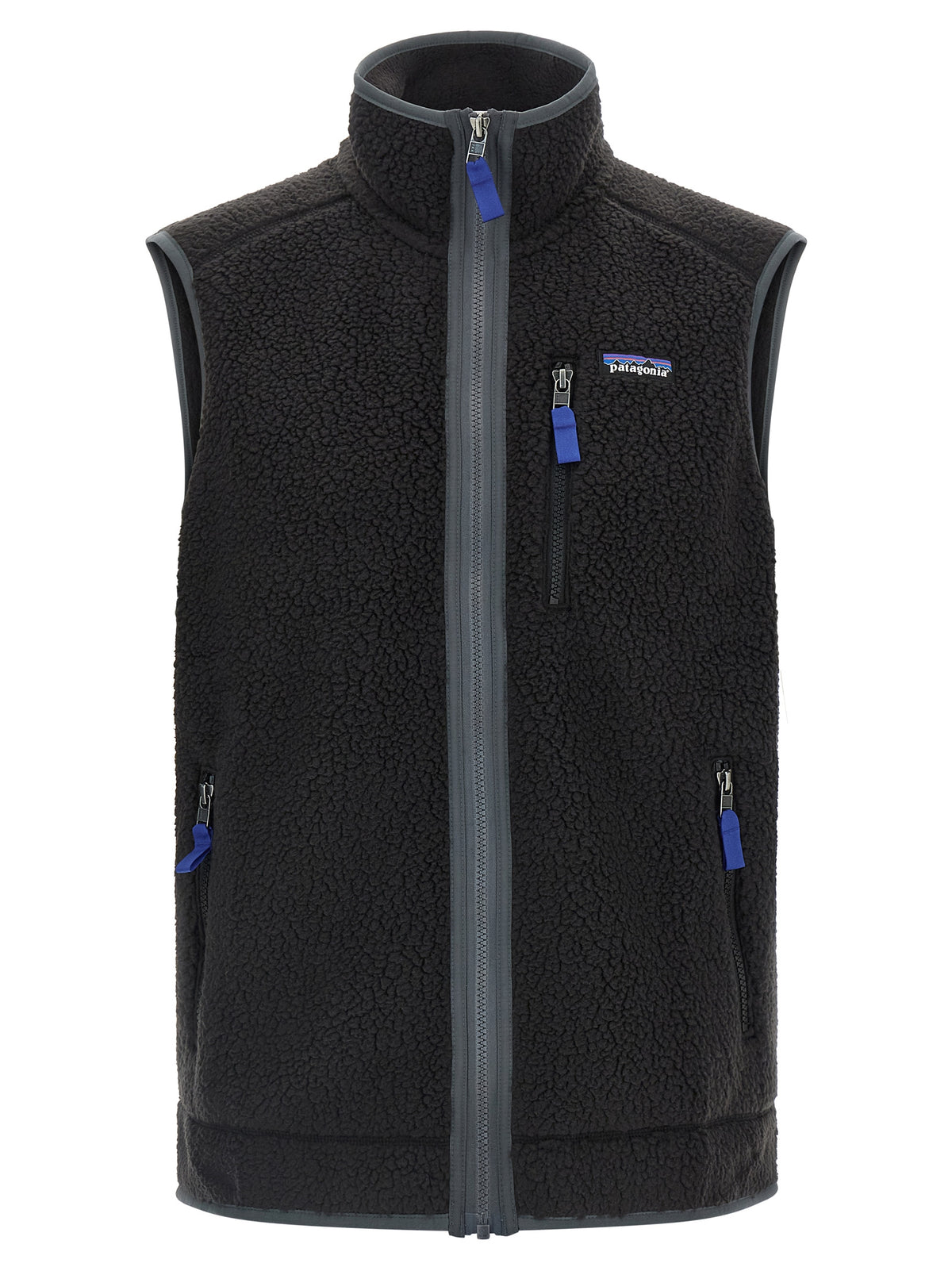PATAGONIA Men's Fleeced Polyester Vest - Black