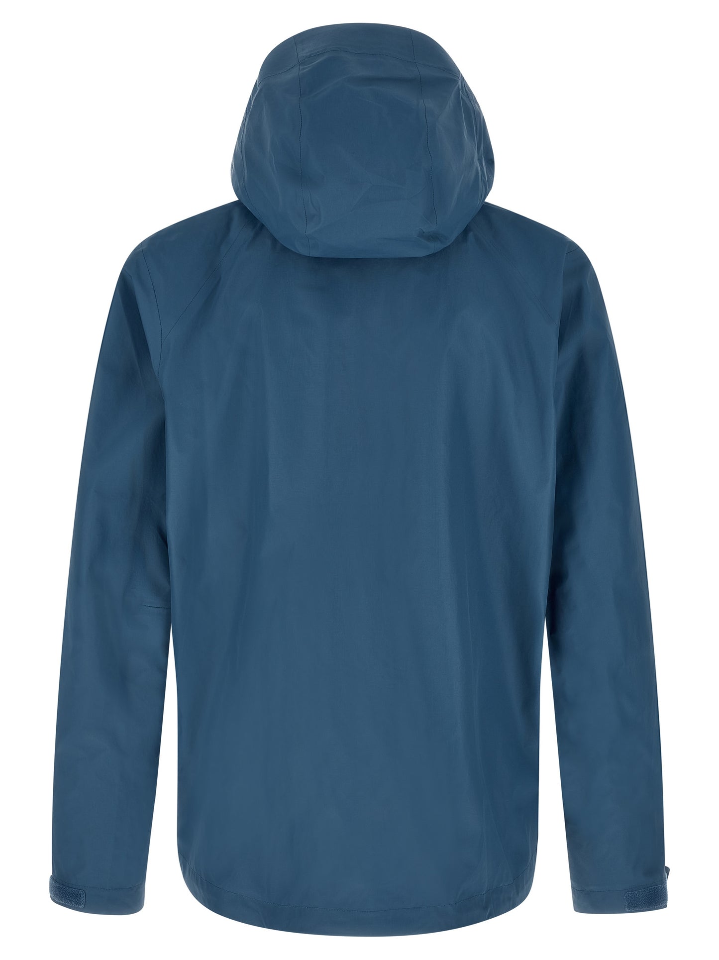 This Hooded Rain Coat by PATAGONIA for men in nylon fabric blue presents a weatherproof silhouette, meticulously detailed with water-resistant, hooded & windproof and a weatherproof hooded high-neck neckline for a truly weatherproof finish.