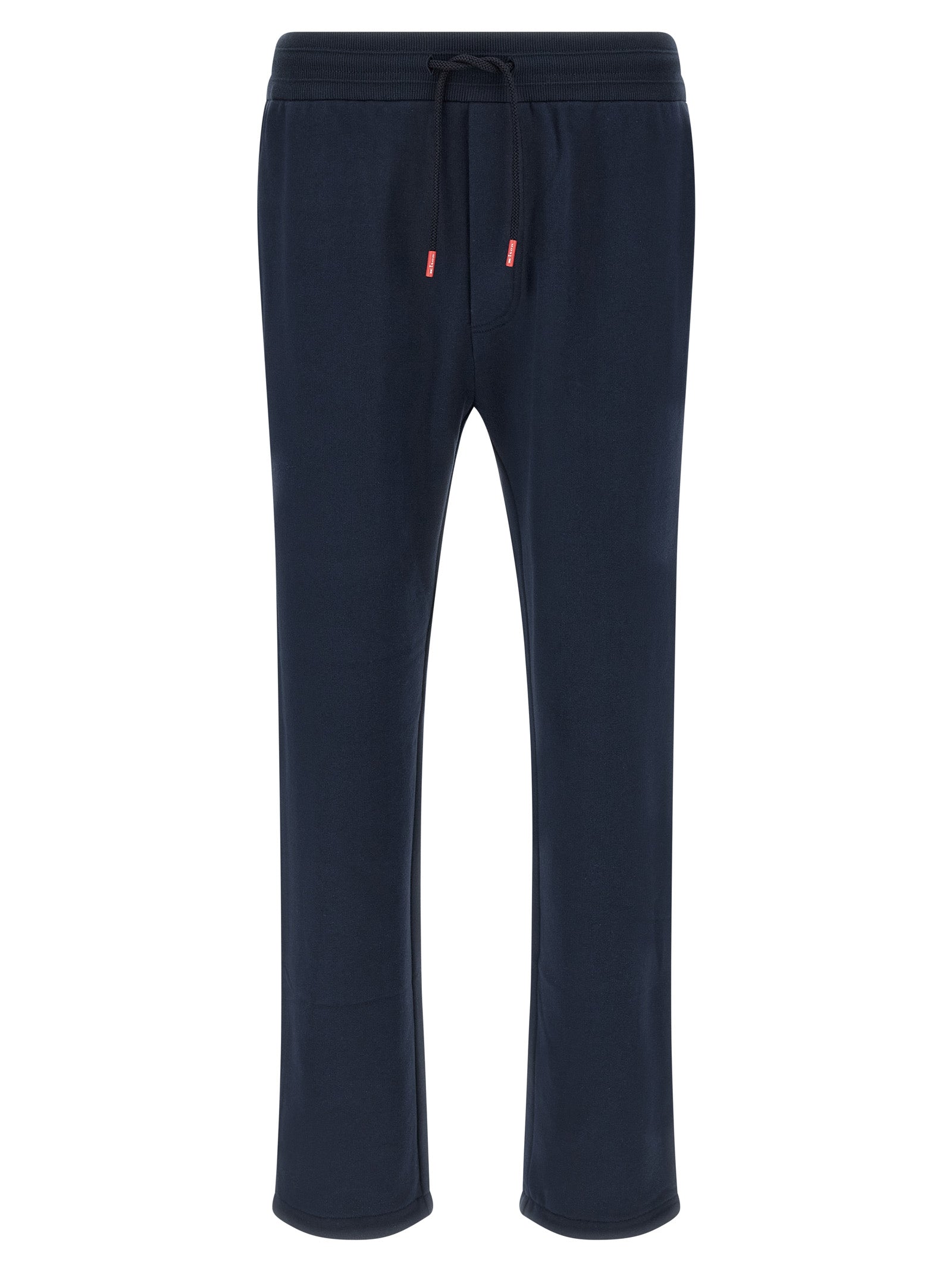 Hooded Activewear by Kiton for men in cotton blue presents a ergonomic silhouette, showcasing the Men's Cotton Hooded Track Suit design with functional for a premium look.